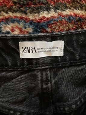 Zara Straight Leg Women’s Jeans - Black Fade